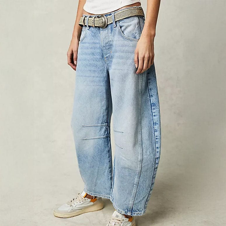Amara Cotton-Denim Jeans