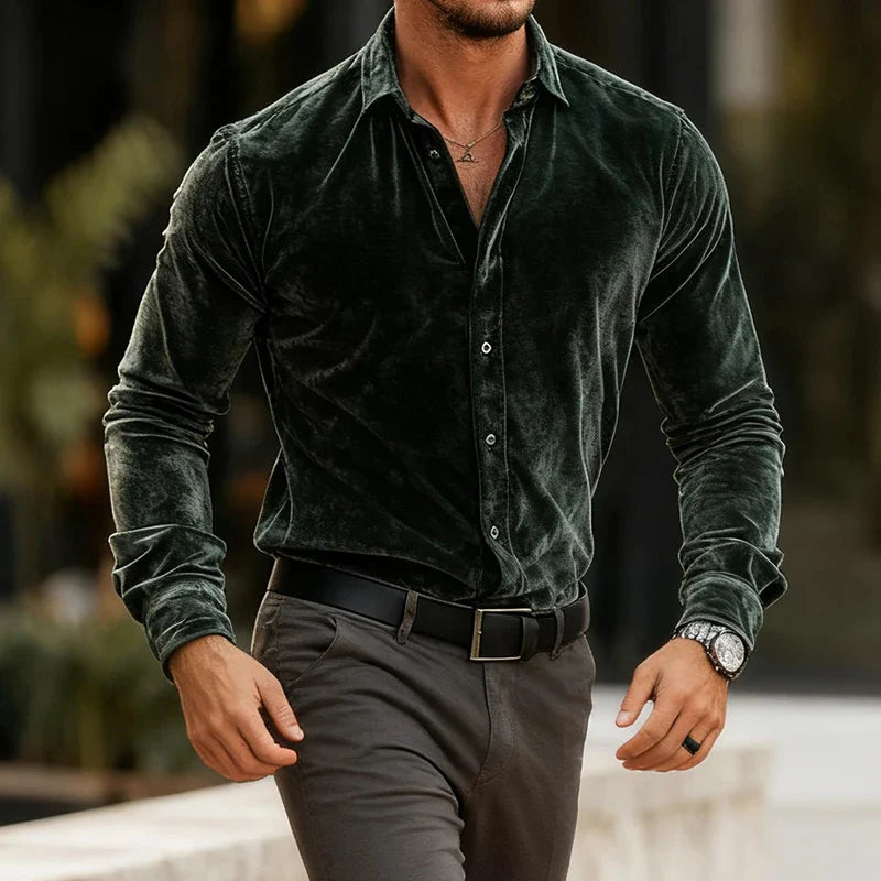 Hudson Velvet Luxe Shirt