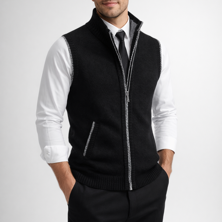 Harrington Merino Zip Vest
