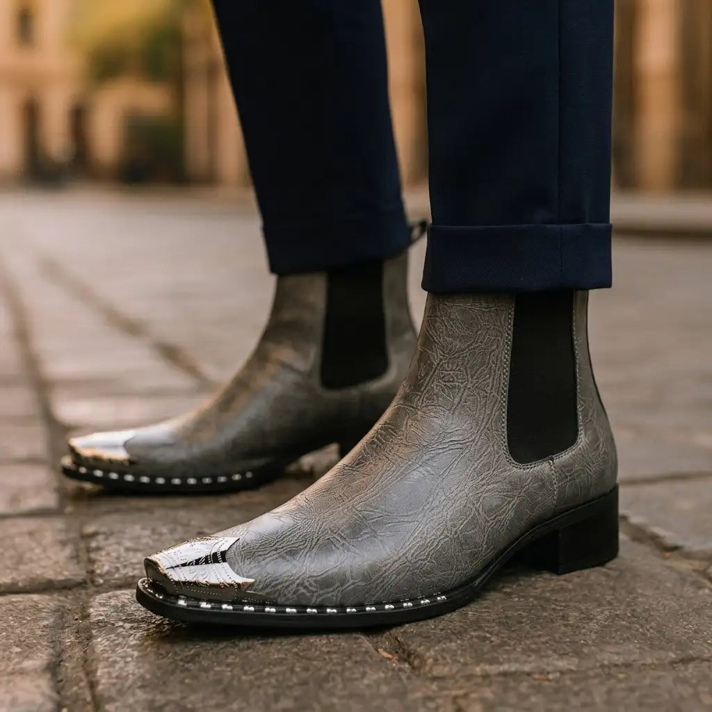 Ryder Metal Toe Boots