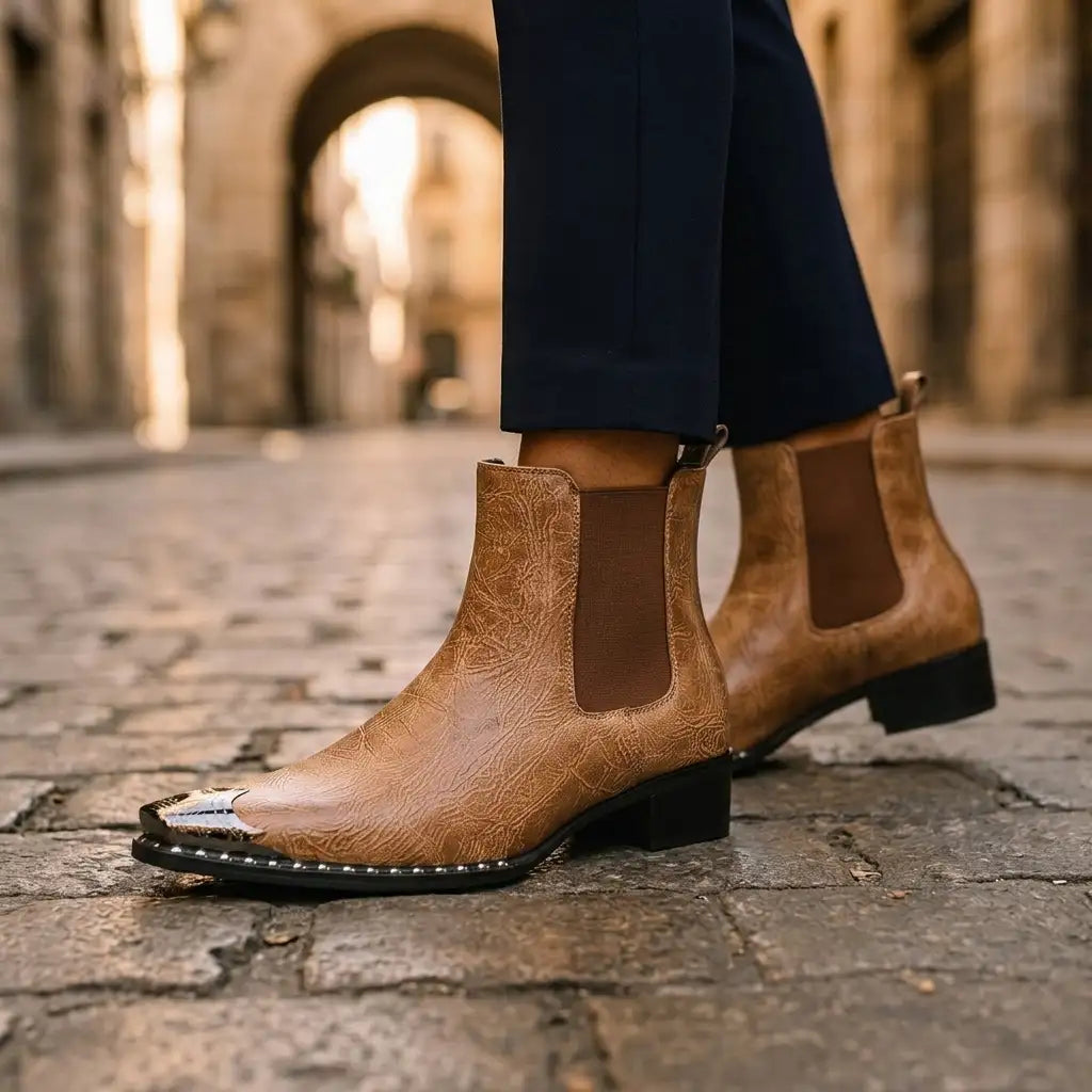 Ryder Metal Toe Boots