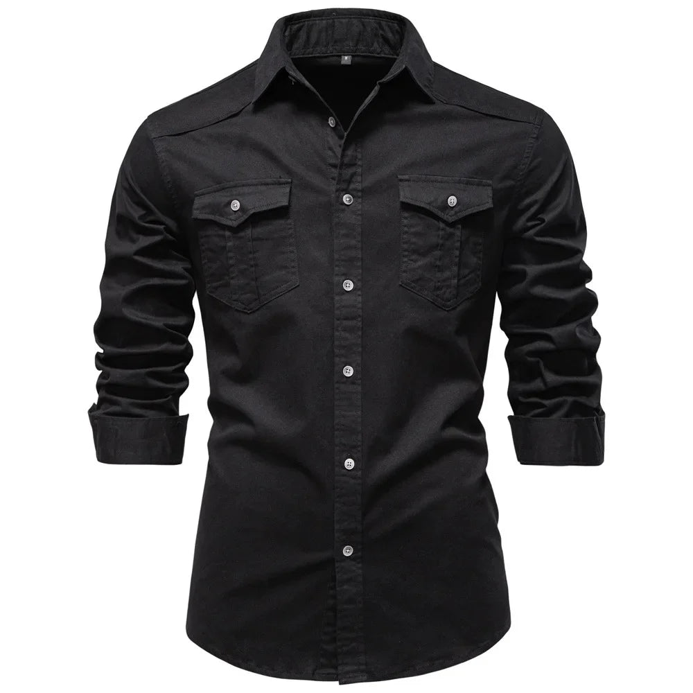 Harlow Garment-Washed Field Shirt