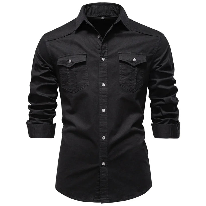Harlow Garment-Washed Field Shirt