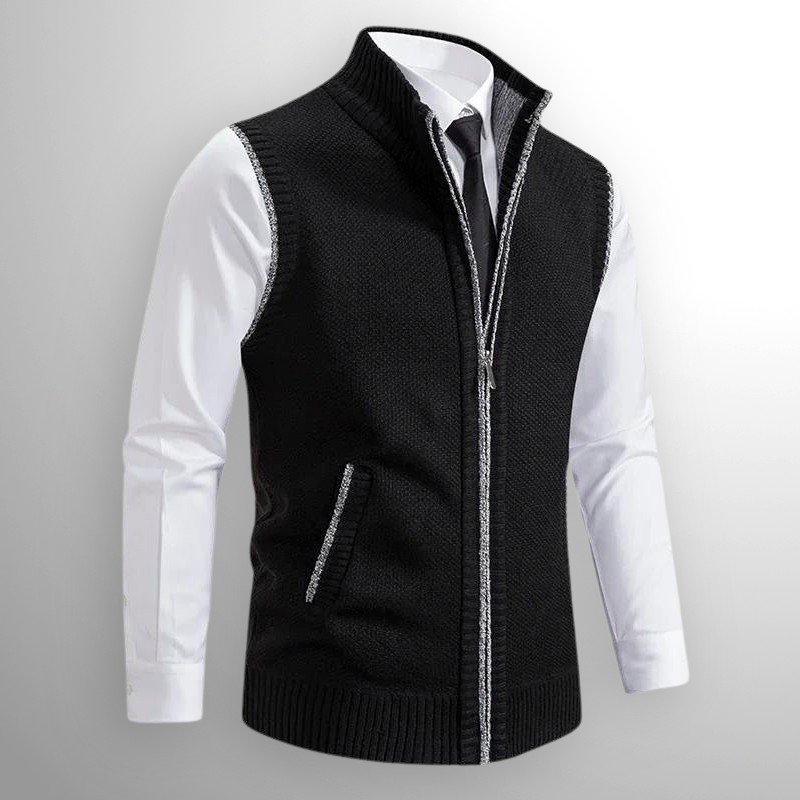 Harrington Merino Zip Vest