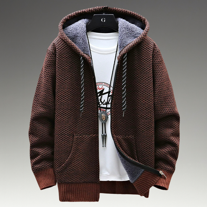 Oslo Knitted Hoodie