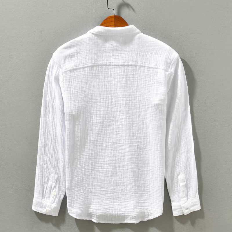 Wolfe Harlow Cotton-Gauze Shirt