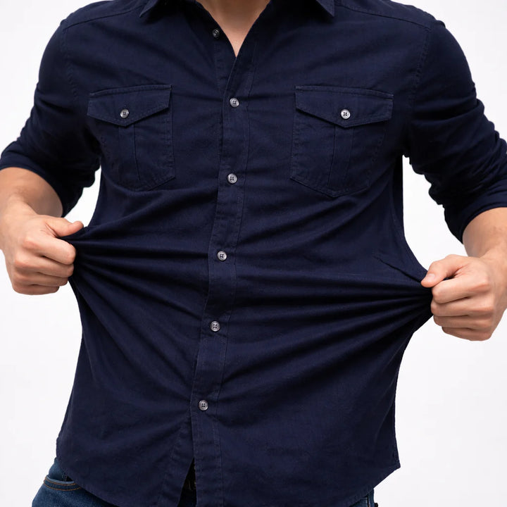 Harlow Garment-Washed Field Shirt