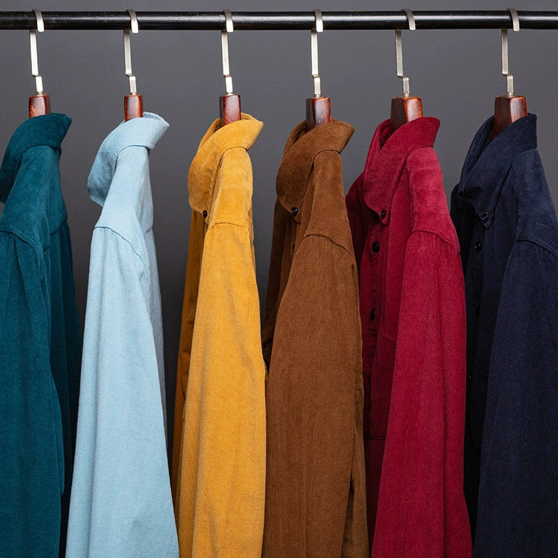 Charleston Pure Cotton-Corduroy Shirt