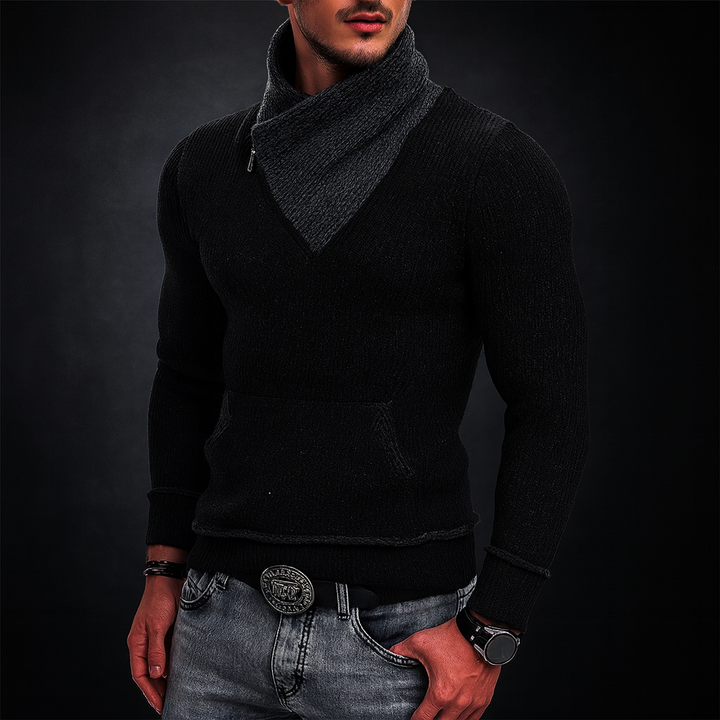 Blackwood Ribbed Collar Sweater