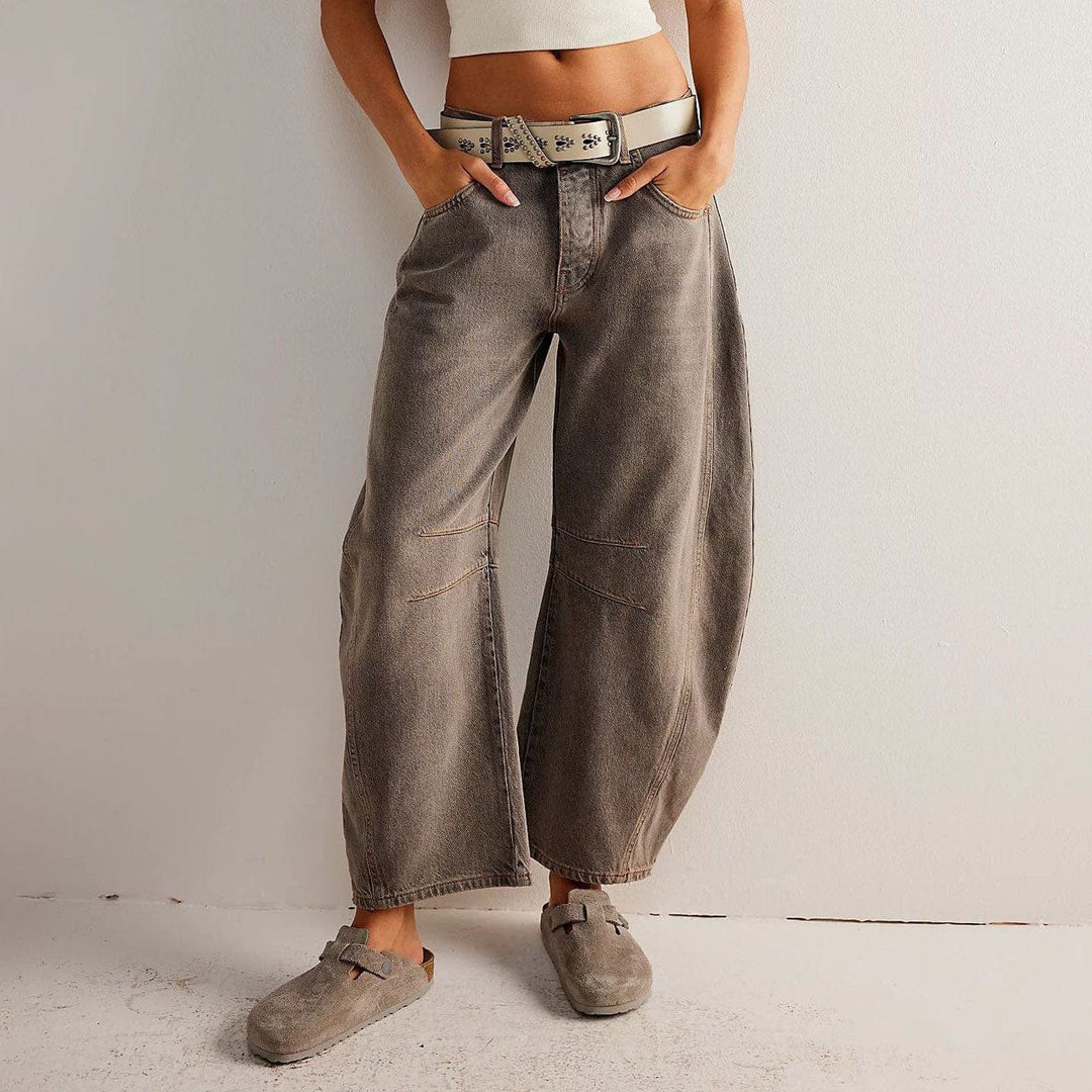 Amara Cotton-Denim Jeans