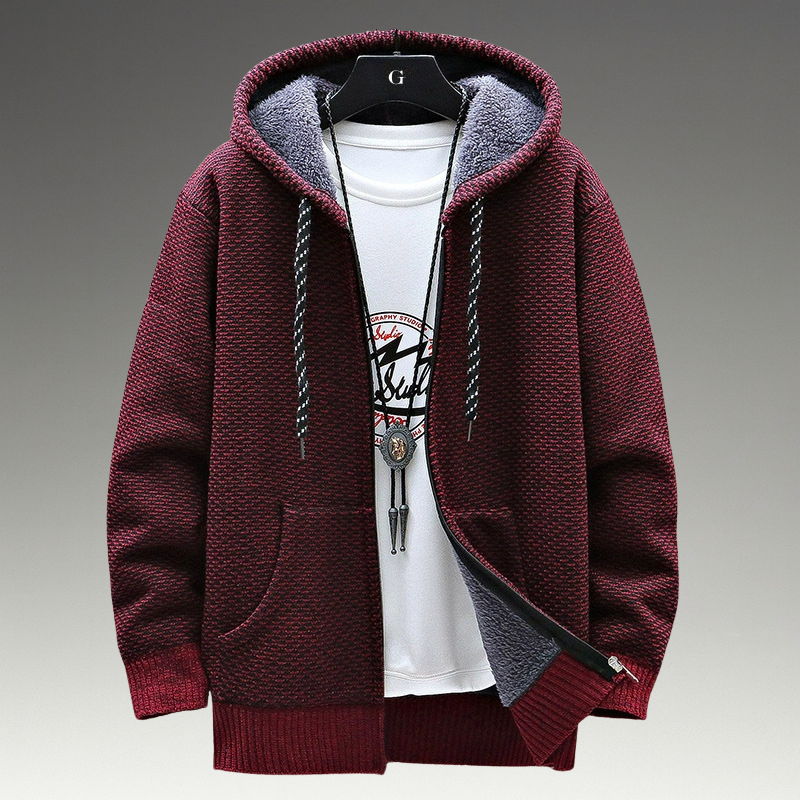 Oslo Knitted Hoodie