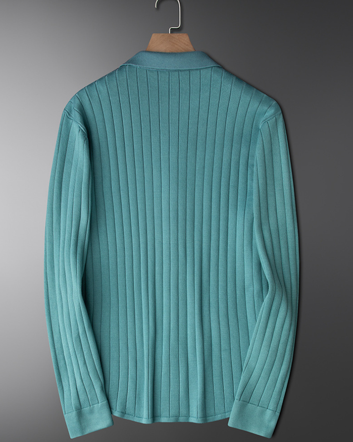 Dalton Ribbed Knit Cardigan