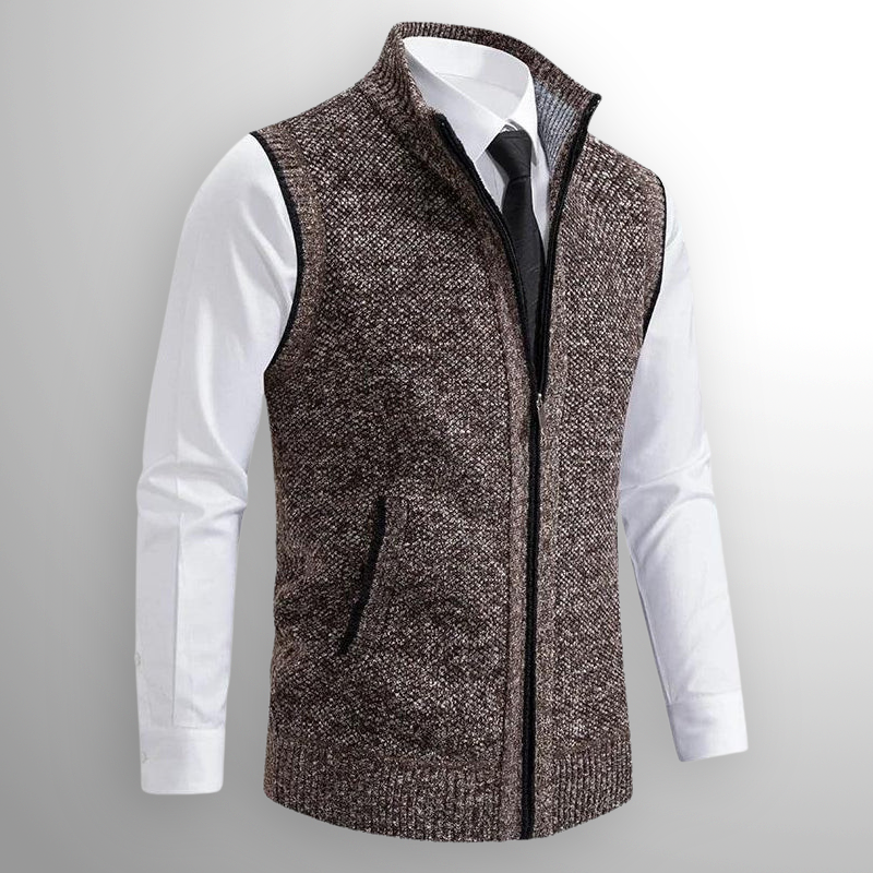 Harrington Merino Zip Vest