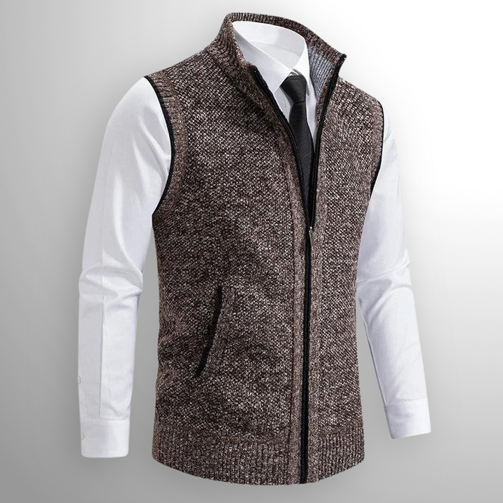 Harrington Merino Zip Vest