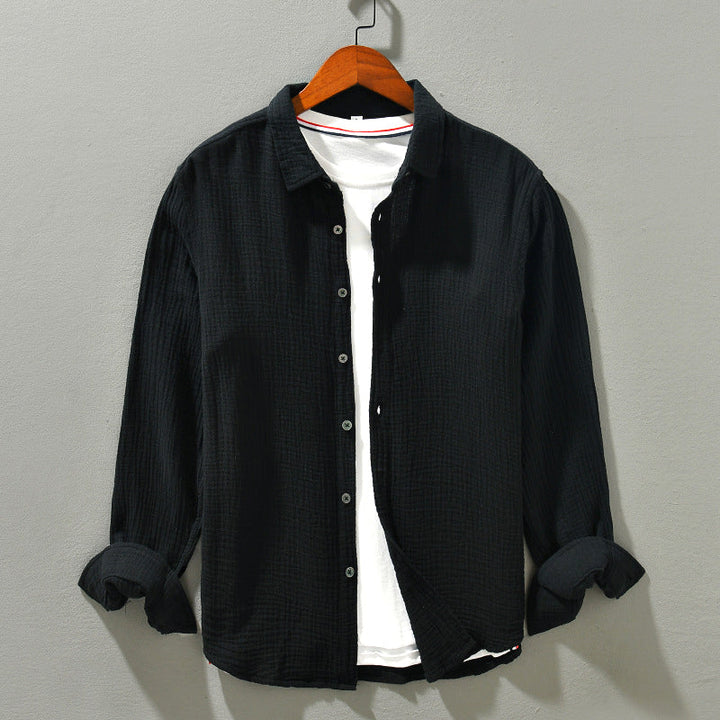 Wolfe Harlow Cotton-Gauze Shirt