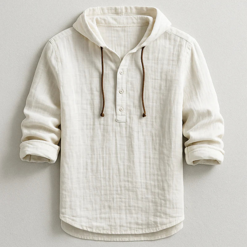 Harlow Hooded Henley Shirt