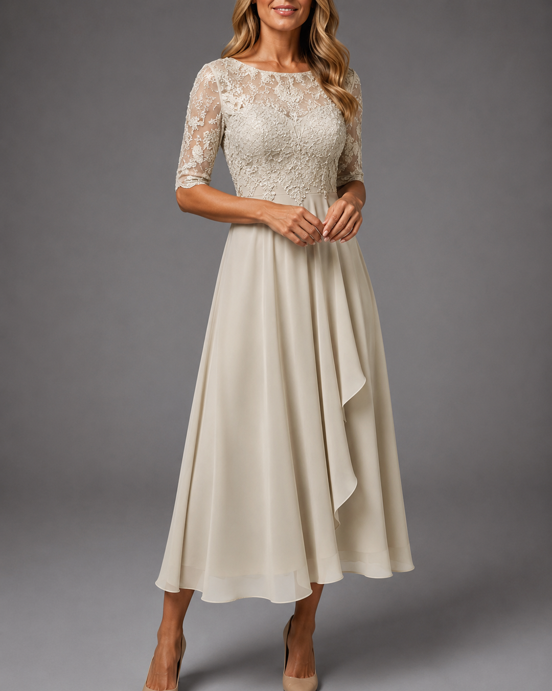 Ruby Elegant Lace Dress