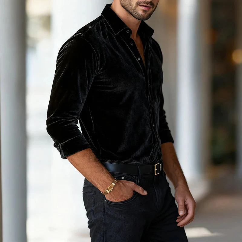 Hudson Velvet Luxe Shirt
