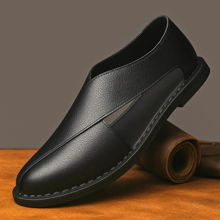 Capri Genuine Italian Leather Sandal