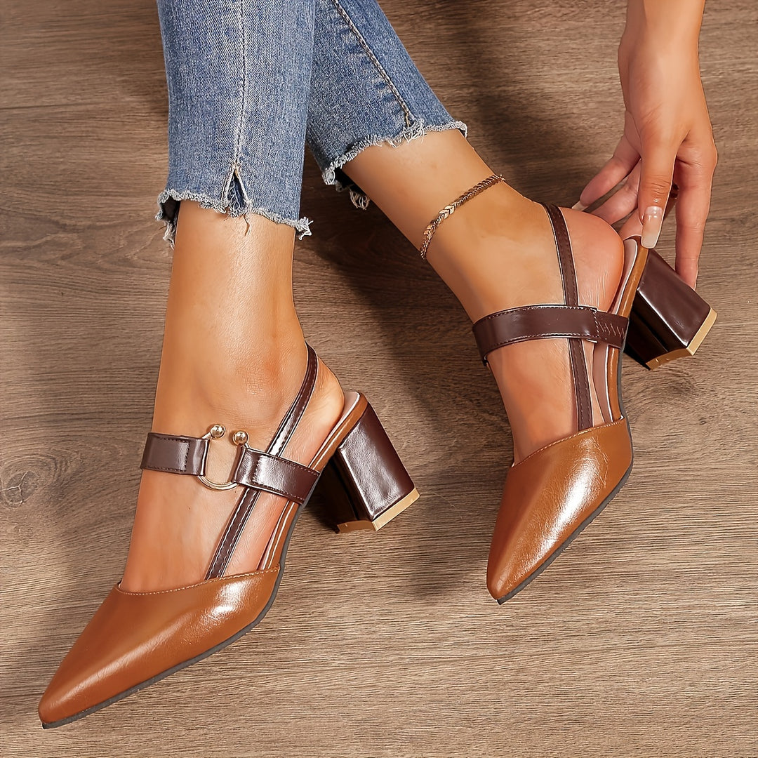 Juliette Curve Slingbacks