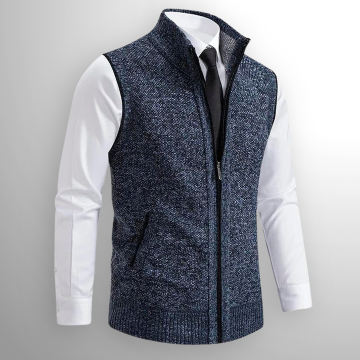 Harrington Merino Zip Vest