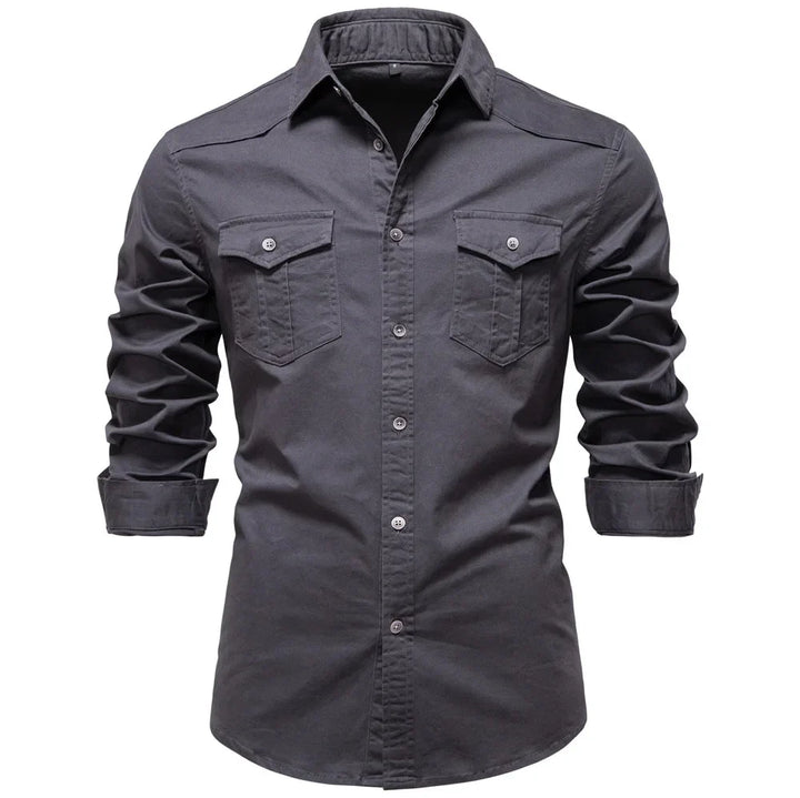 Harlow Garment-Washed Field Shirt