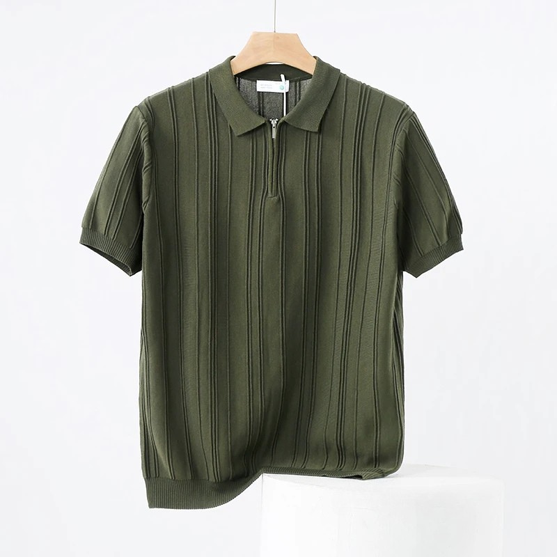 Mason Ward Half-Zip Polo