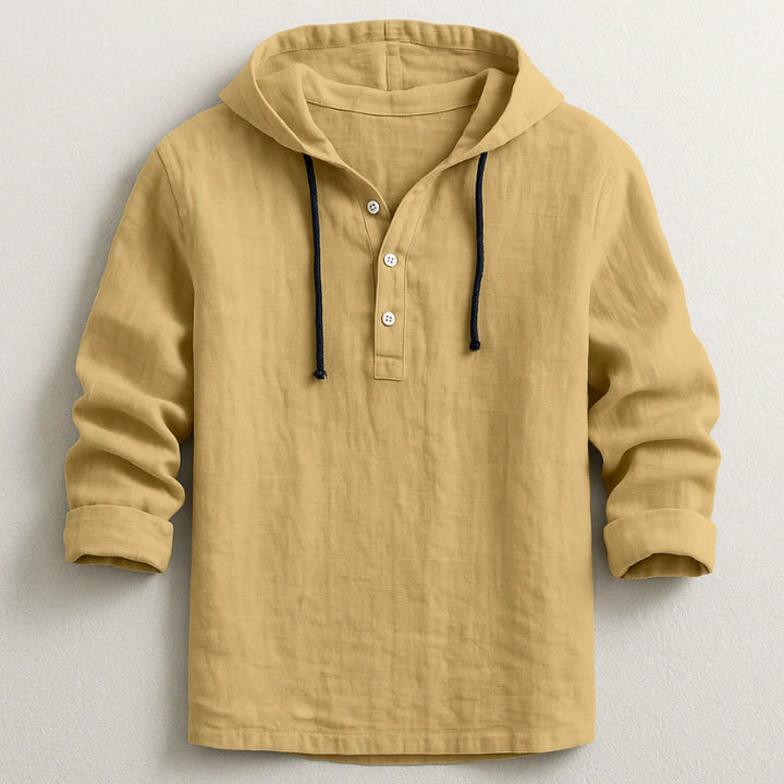 Harlow Hooded Henley Shirt