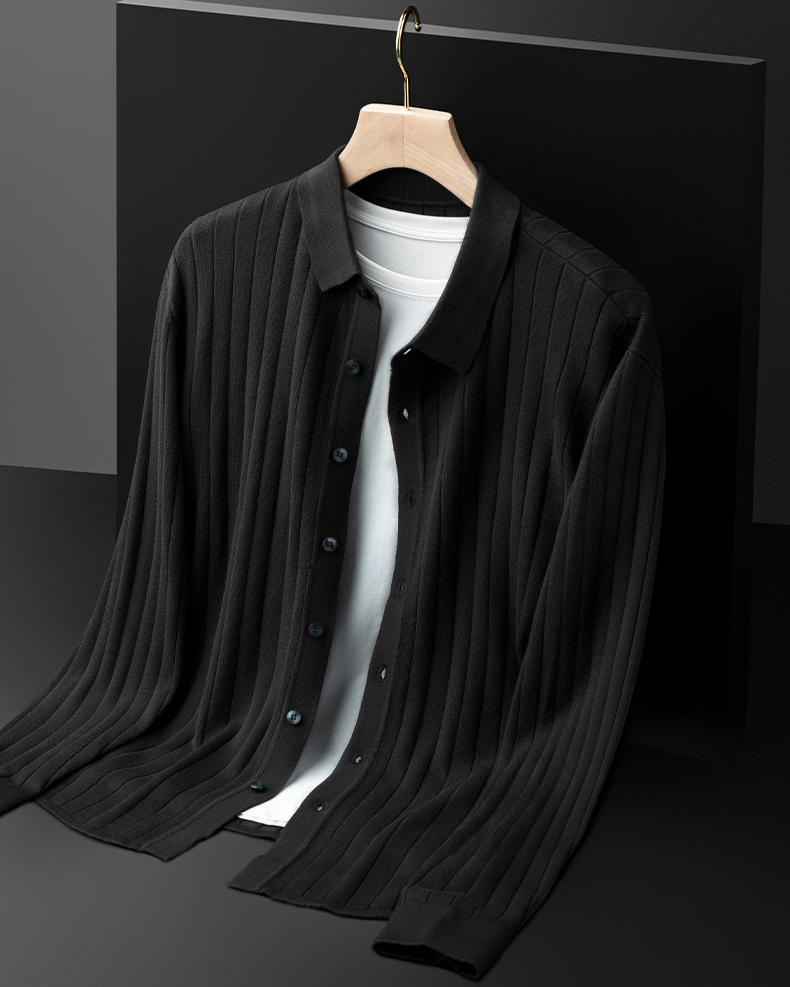 Dalton Ribbed Knit Cardigan