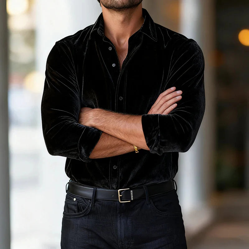Hudson Velvet Luxe Shirt