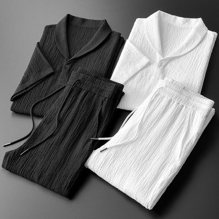 Kaido Crinkle Linen Set