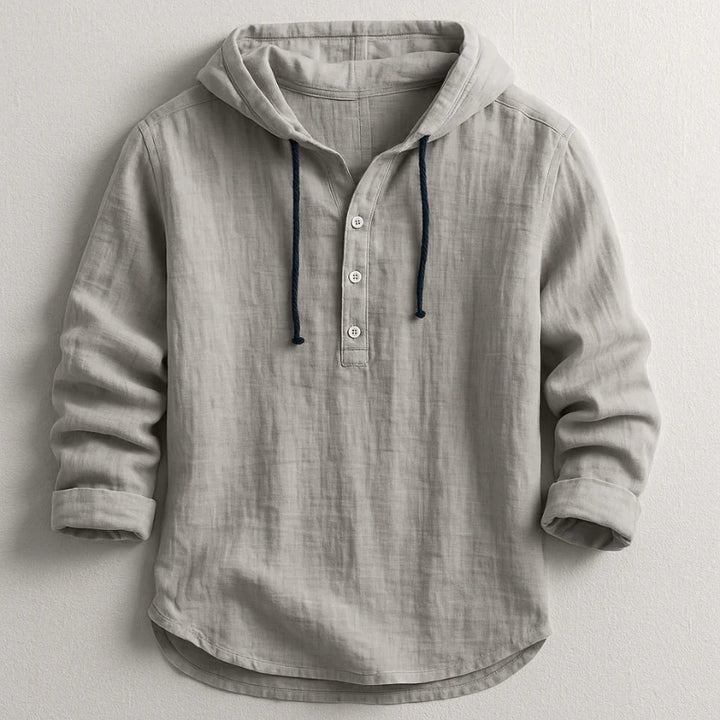 Harlow Hooded Henley Shirt