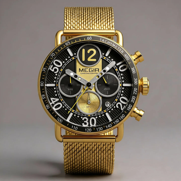 Monaco Azure Chronograph — 44mm