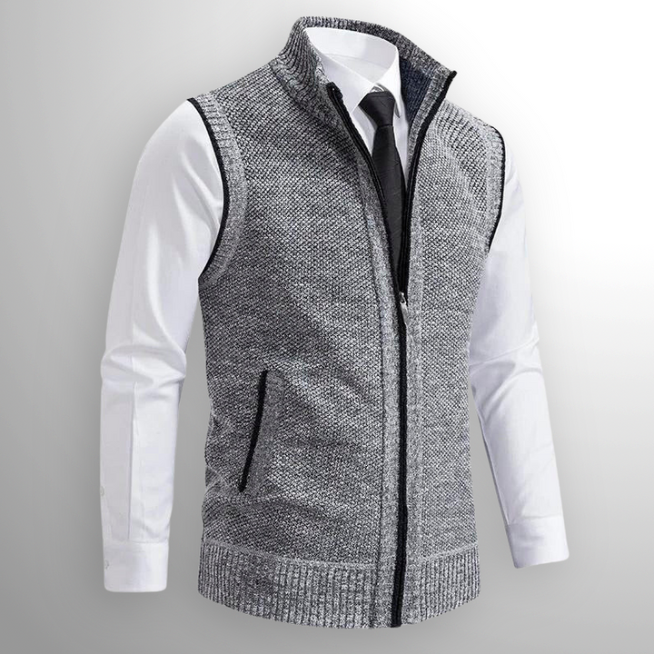 Harrington Merino Zip Vest