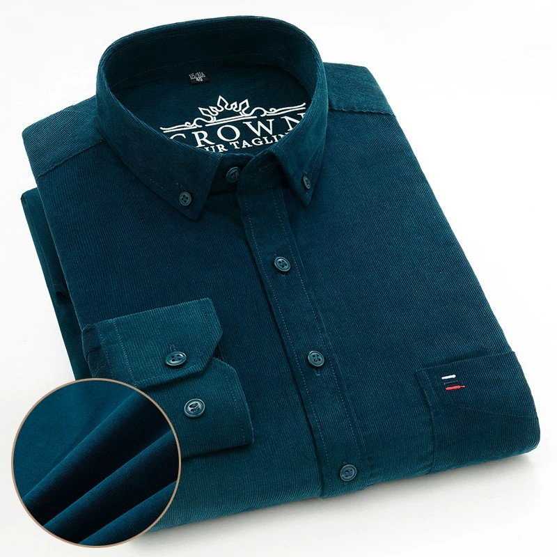 Charleston Pure Cotton-Corduroy Shirt