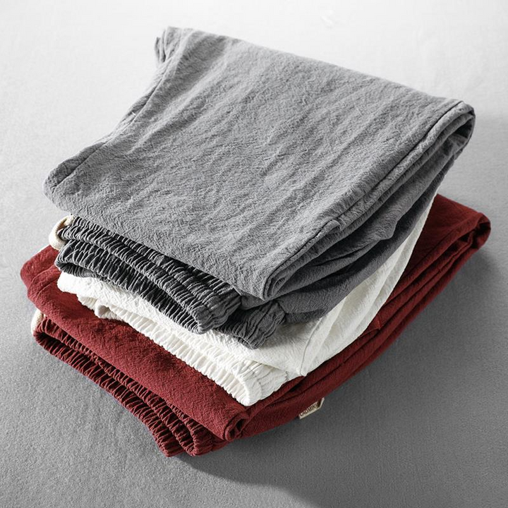 Kenzo Washed Linen Trouser