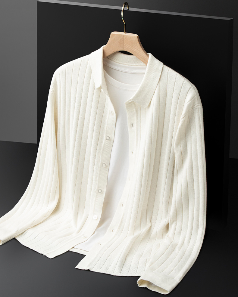 Dalton Ribbed Knit Cardigan