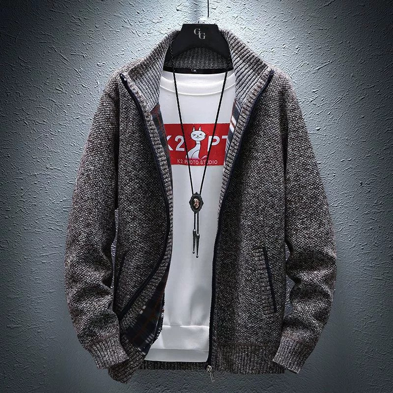 Helsinki Knitted Zip Jacket