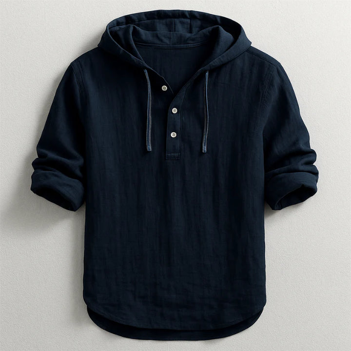 Harlow Hooded Henley Shirt