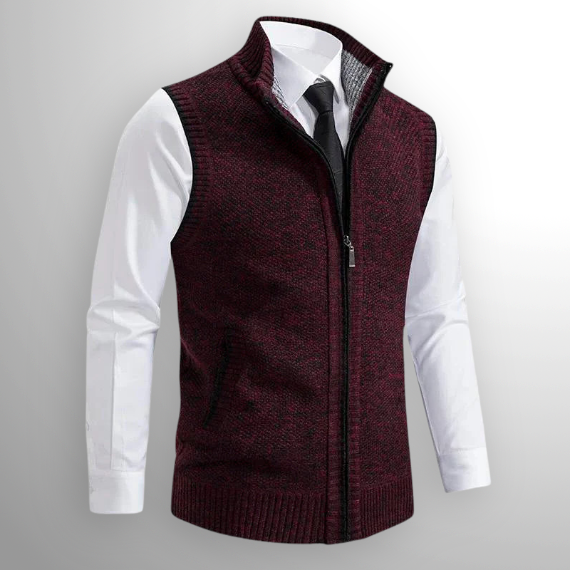 Harrington Merino Zip Vest