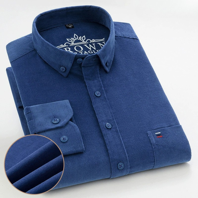 Charleston Pure Cotton-Corduroy Shirt