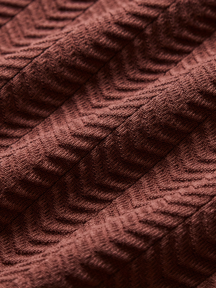 Jace Jacquard Knit Tee