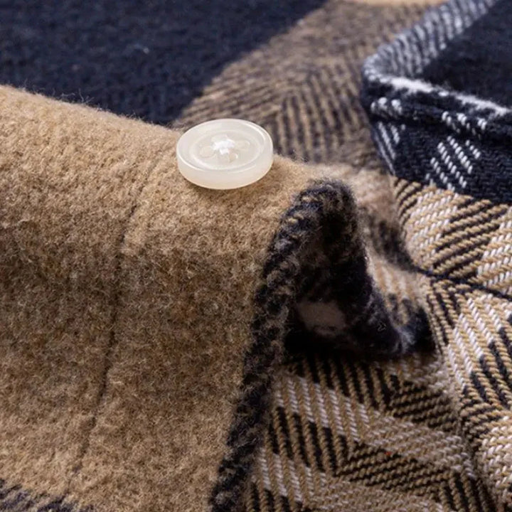 Rockwell Brushed Cotton Flannel Shirt