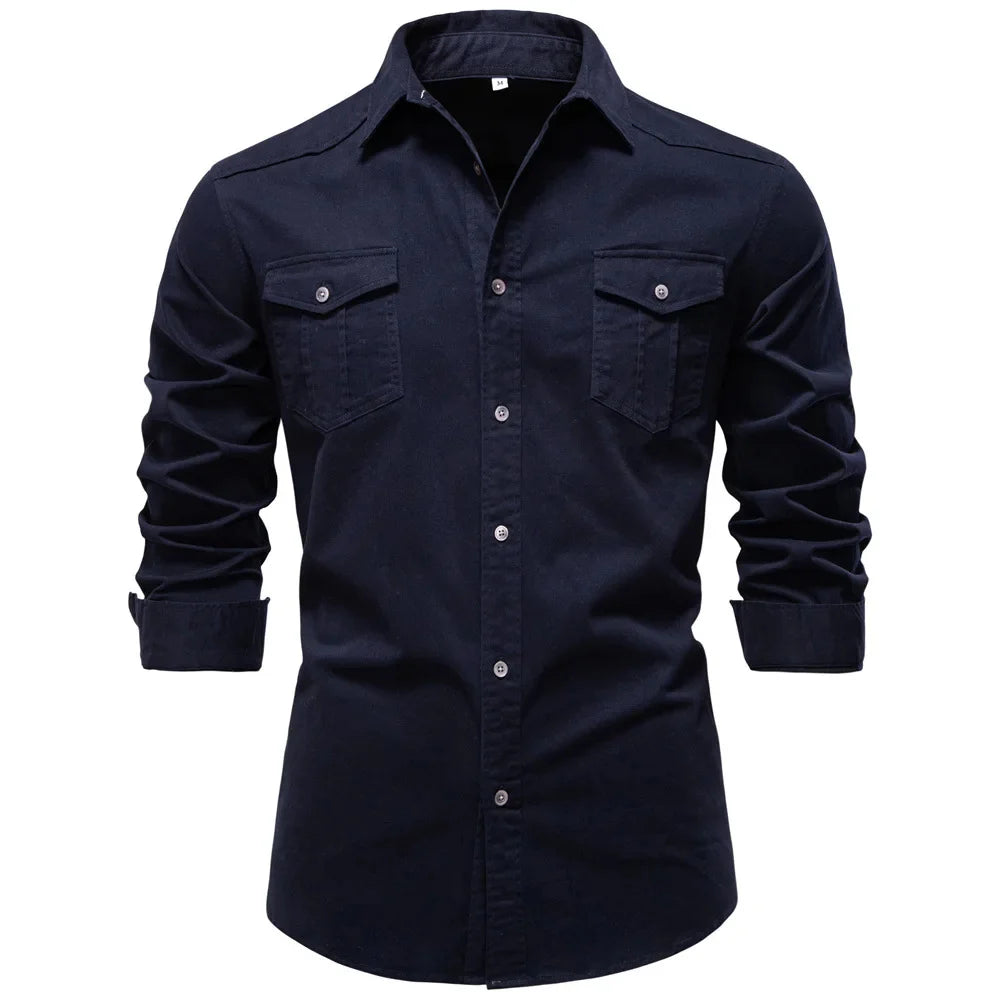 Harlow Garment-Washed Field Shirt