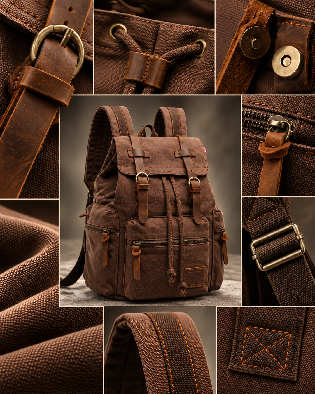 The Langley Vintage Rucksack