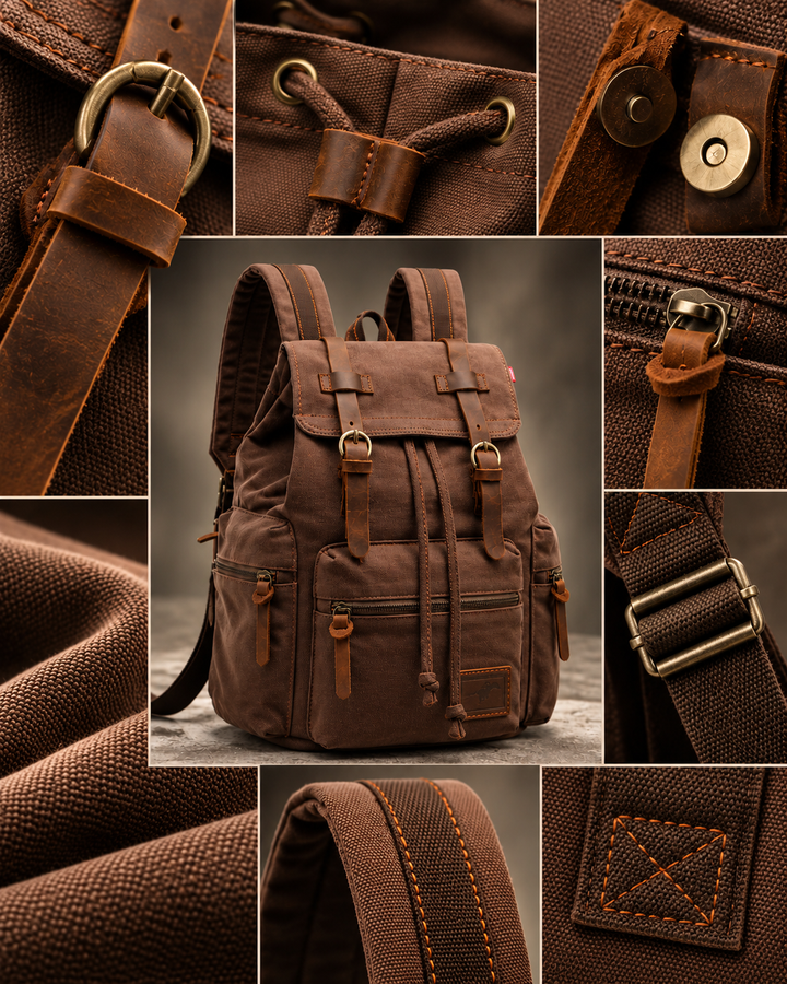 The Langley Vintage Rucksack