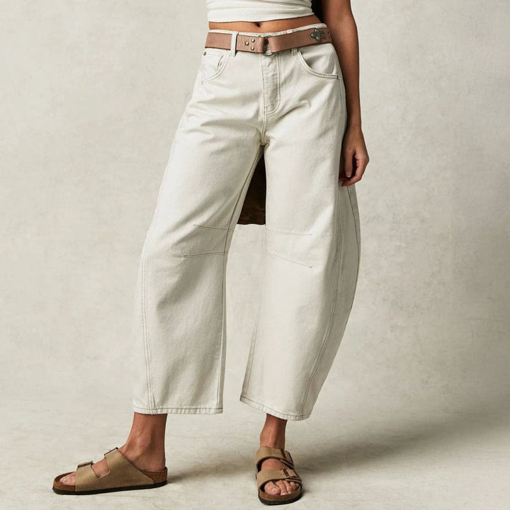 Amara Cotton-Denim Jeans