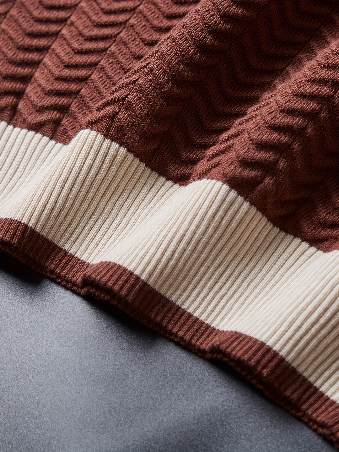 Jace Jacquard Knit Tee