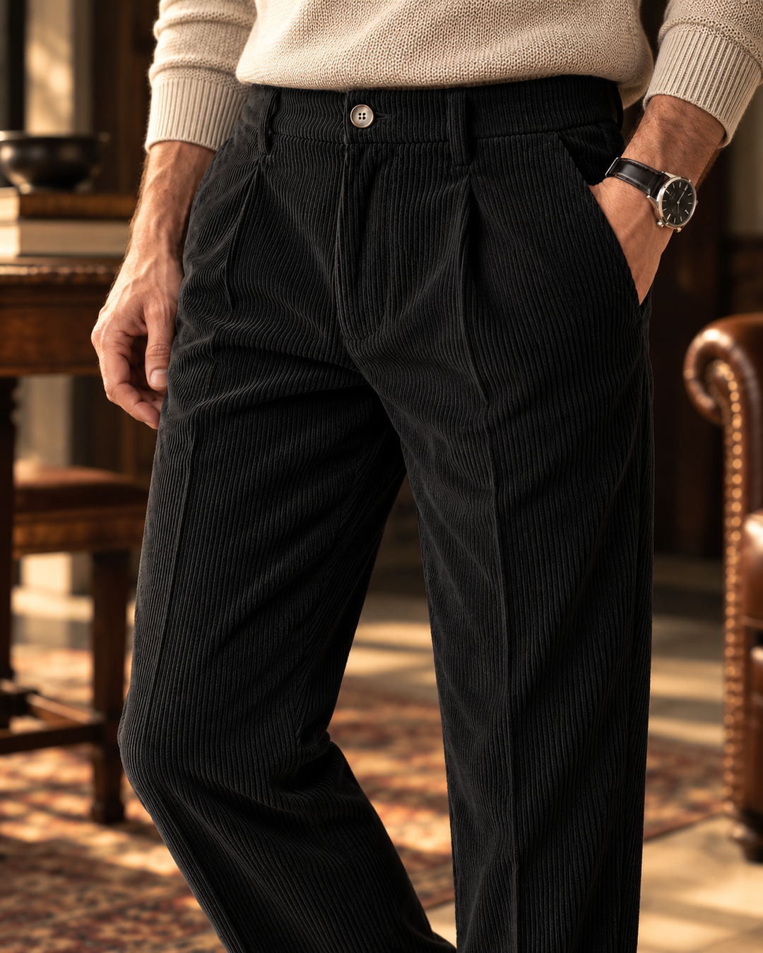 Whitfield Corduroy Trousers