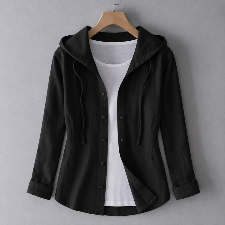 Camille Linen Hoodie